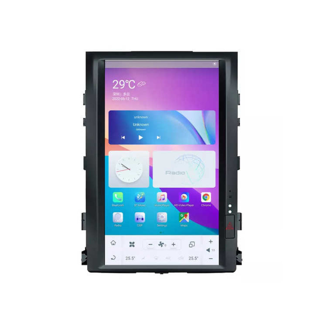 16" Qualcomm For Toyota Land Cruiser 2008-2015 Car Radio Stereo Carplay Upgrade Tesla Style Screen Android Auto GPS Navigation Multimedia Player