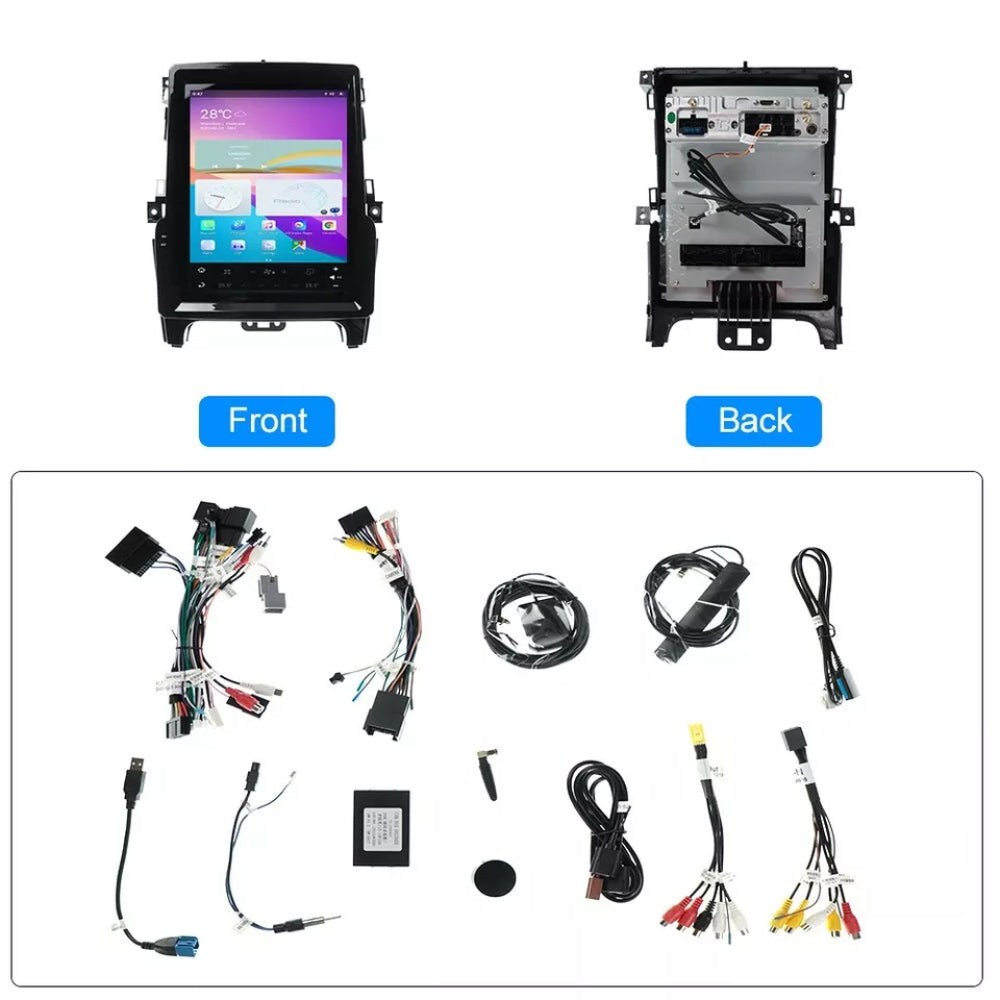 13" For Ford Ranger/ Everest 2015-2021 Car Radio Headunit Stereo Carplay Upgrade Tesla Style Screen Android Auto GPS Navigation Multimedia Player
