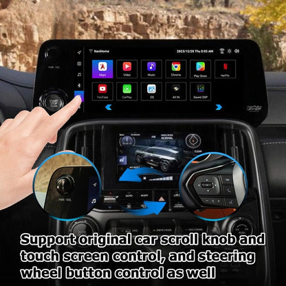 Lexus LX Android13 base Navigation Video Interface box Apple CarPlay & Android Auto Upgrade Module