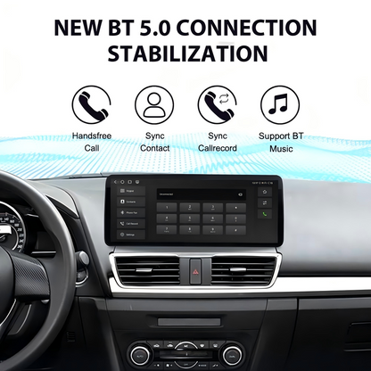 12.3'' For Mazda 3 / Axela 2008-2012 Infotainment Navigation System Car Multimedia Touch Screen Head Unit Android14 Car Radio GPS