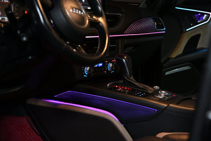 Upgrade Symphony LED Car Interior Ambient Lighting for Audi A7 C7 2011-2018 Decoration Accessories