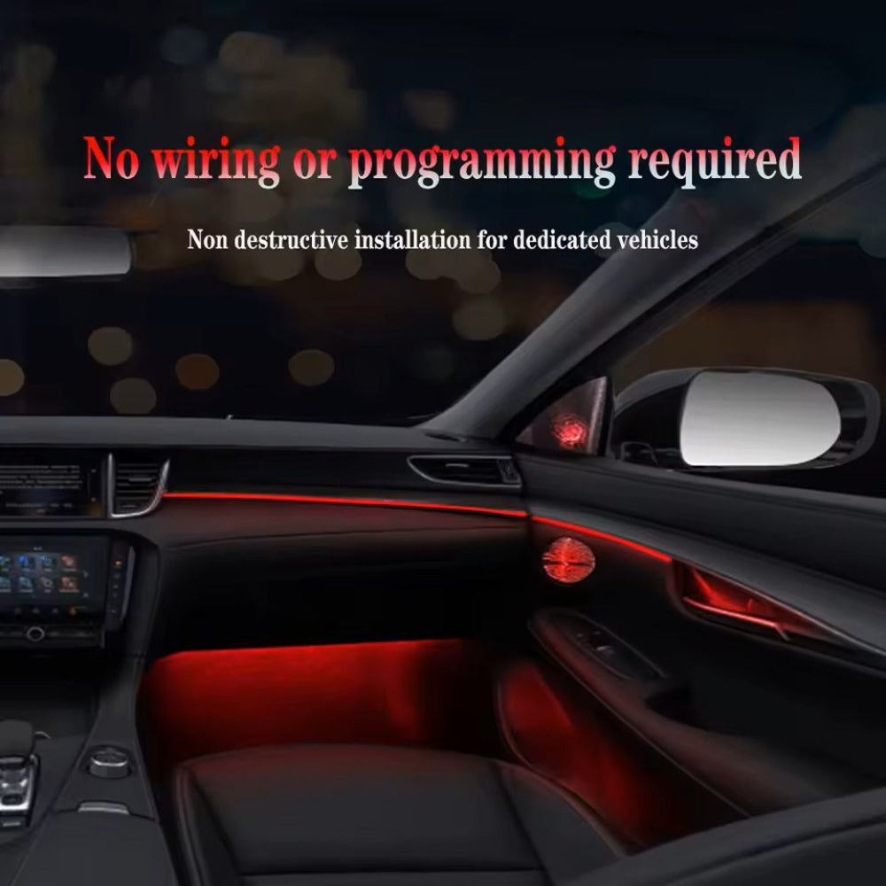 Car Ambient Lighting Led Upgrade Interior Ambient Lighting for Infiniti QX50 2018-2024