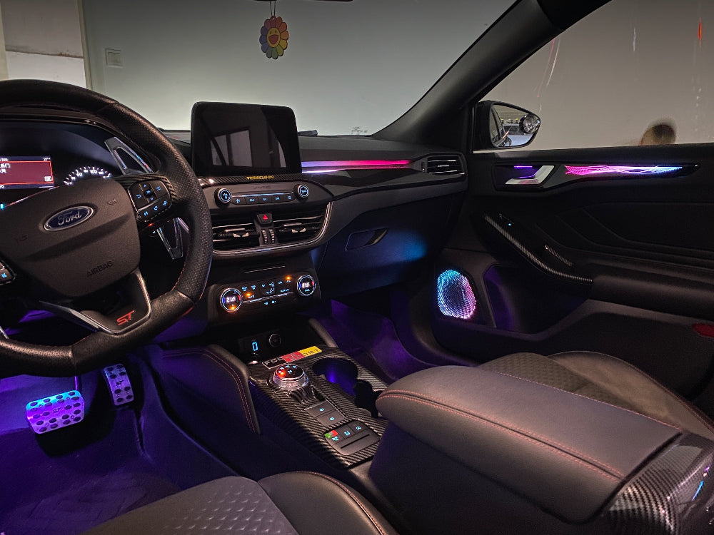 Symphony Led Car Interior Ambient Lighting for Ford Focus 2018-2025 Atmosphere Strip Accessories