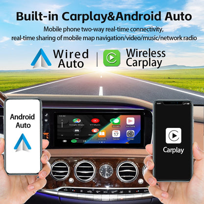 12.3 inch For Mercedes benz S Class NTG5.0 W222 2014-2017 Infotainment Navigation System Car Multimedia Touch Screen Head Unit Android Car Radio GPS