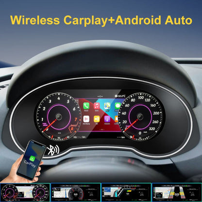 12.3" LCD Digital Dashboard Cluster For Audi Q3 2012-2018 Car Panel Speedometer Virtual Cockpit