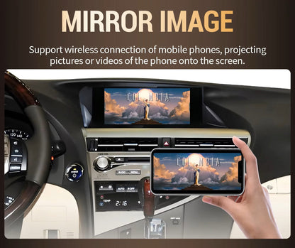 12.3 inch For Lexus GS 2012-2020 Linux Infotainment Navigation System Car Multimedia Touch Screen Head Unit Car Radio GPS