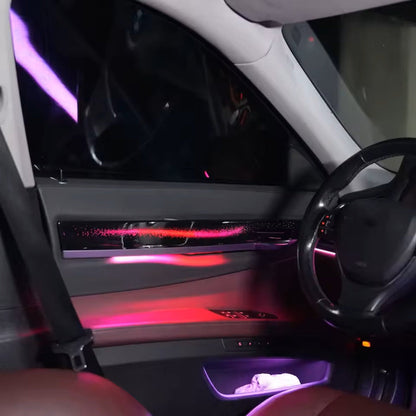 For BMW 7 Series 2008-2015 256 Color Symphony LED Car Interior Ambient Lighting Atmosphere Strip Accessories Upgrade