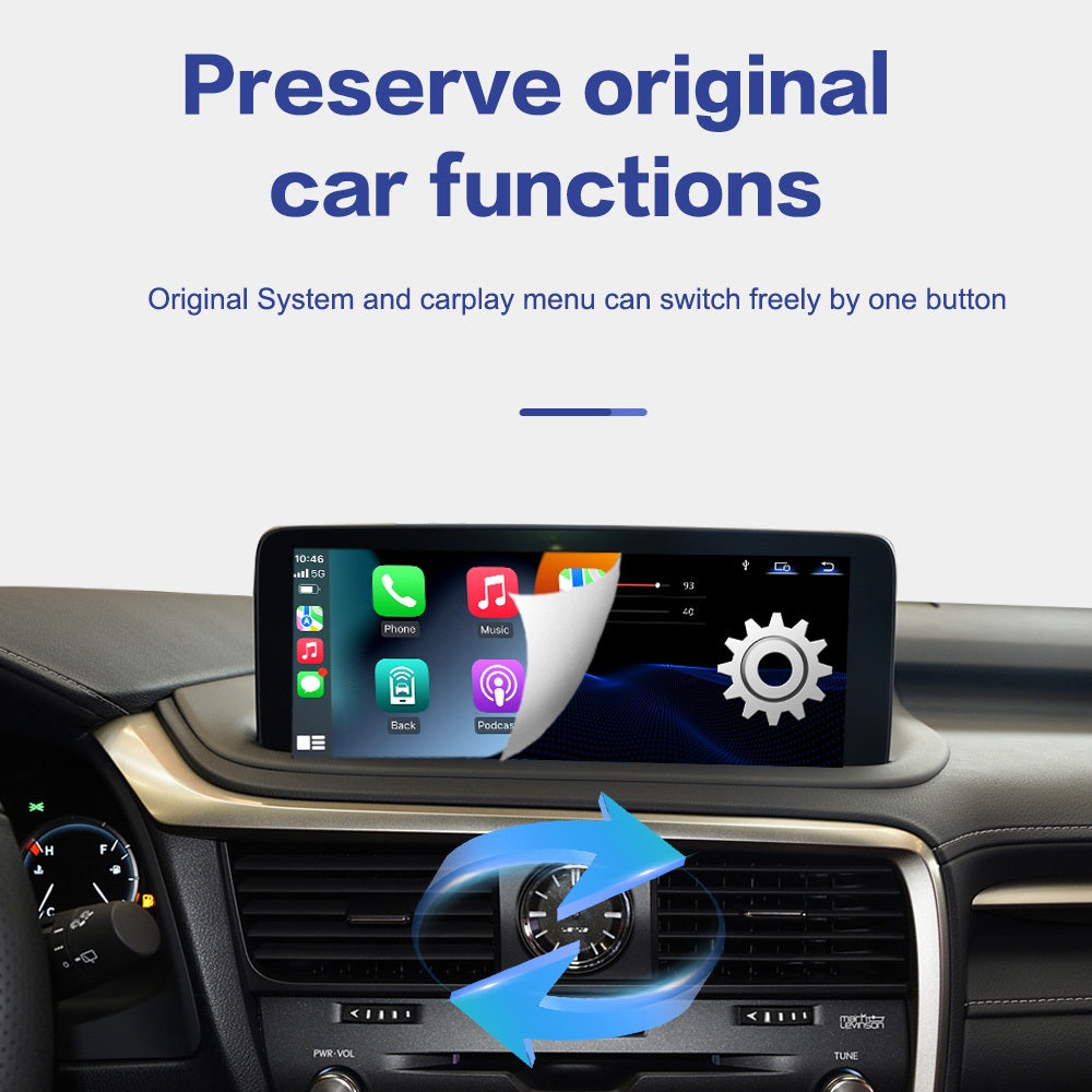 12.3 inch For Lexus RX 2020-2021 Linux Infotainment Navigation System Car Multimedia Touch Screen Head Unit Car Radio GPS