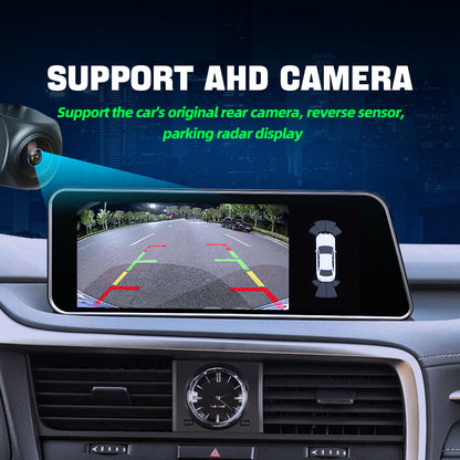 12.3'' For Lexus Rx330 Rx350 Rx450 2015 - 2019 Infotainment Navigation System Car Multimedia Touch Screen Head Unit Android14 Car Radio GPS