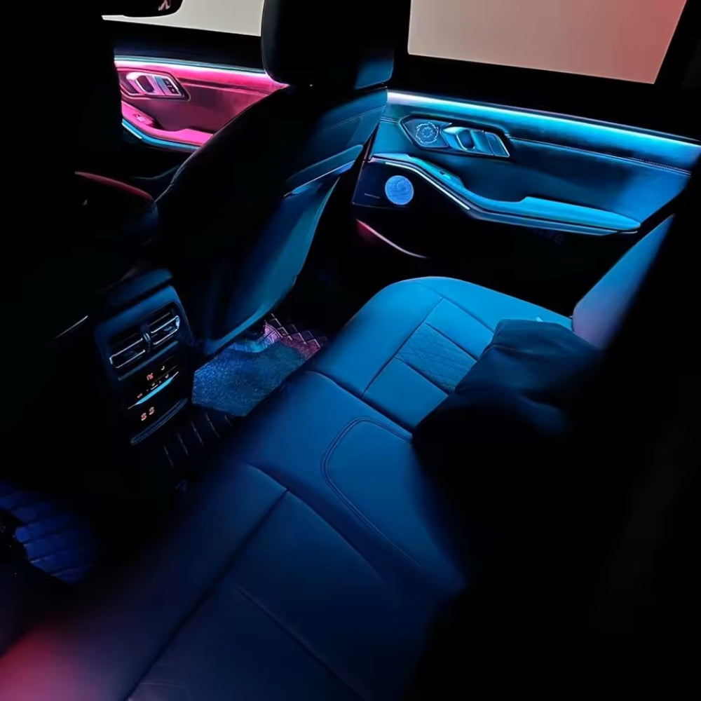 64 Colors LED Car Interior Ambient Lighting for BMW 3 Series 2020-2025 Atmosphere Strip Accessories Upgrade