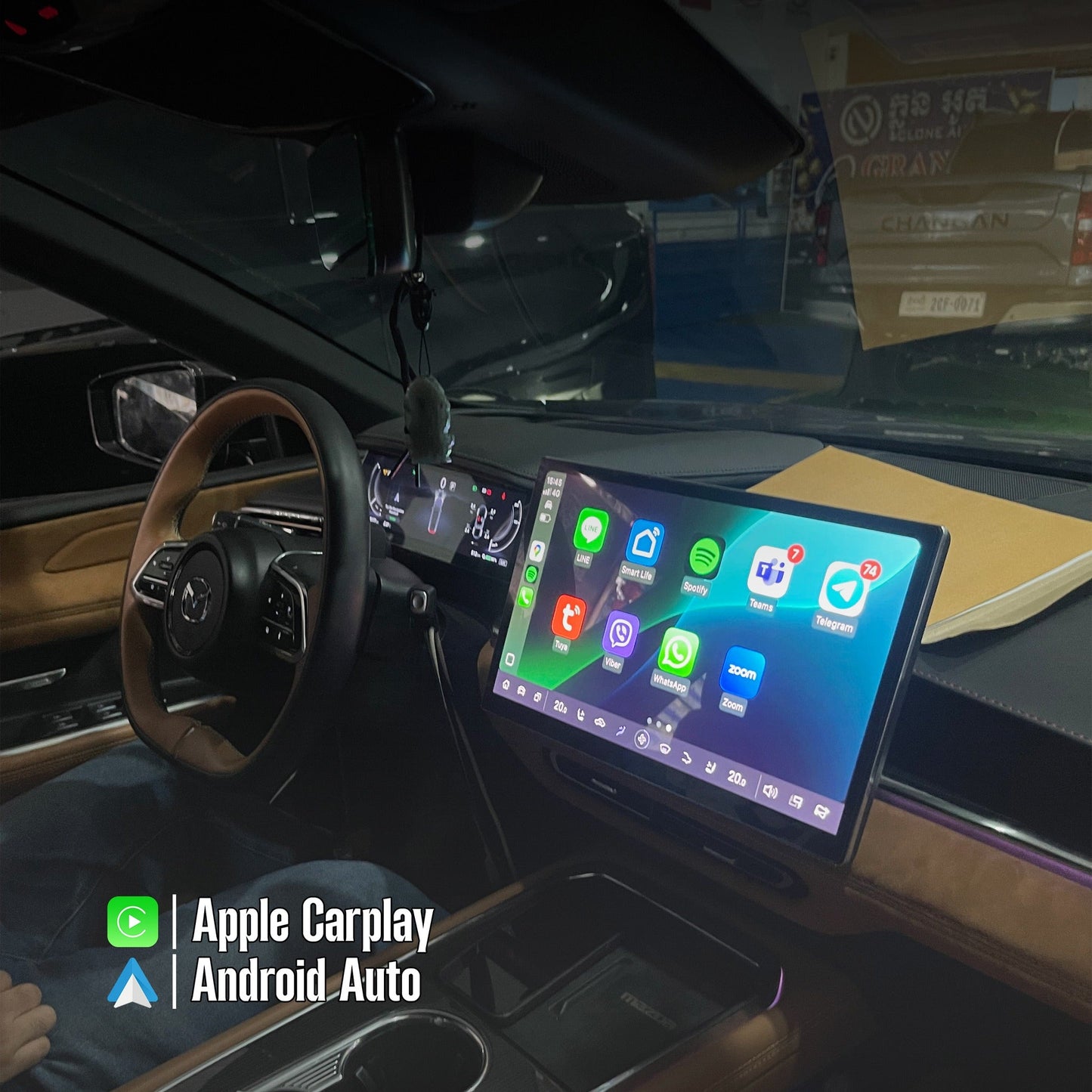 Wireless Apple Carplay & Wireless Android Auto Retrofit for Avatar 11