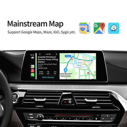 Wireless Auto Smart Box for BWM EVO System CarPlay Android Auto Modified Airplay Mrrorlink Multimedia Smart TV-Box