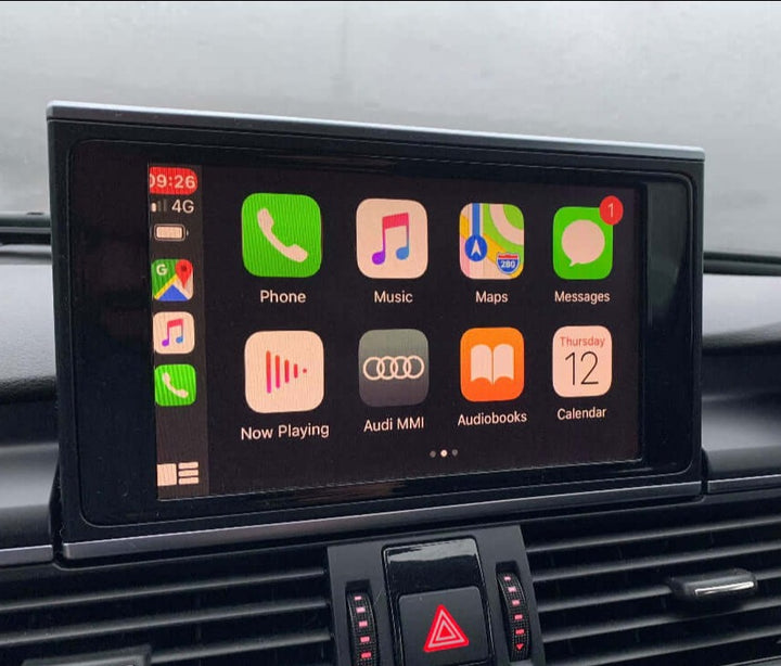 Wireless CarPlay Android Auto Interface for Audi A8/S8 2009-2018, with AirPlay Mirror Link Car Play Functions