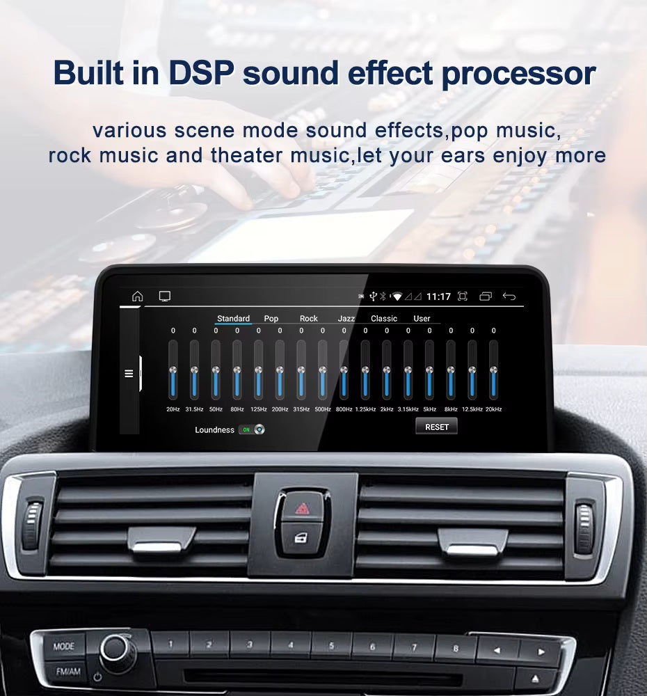 10.25 inch For BMW 5 Series F10 F11 Infotainment Navigation System Car Multimedia Touch Screen Head Unit Android Car Radio GPS