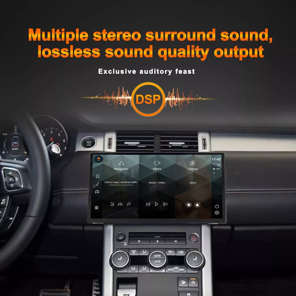 13.3" For Land Rover Range Rover Evoque 2012-2018 Android Navigation Screen Car Radio Multimedia Player