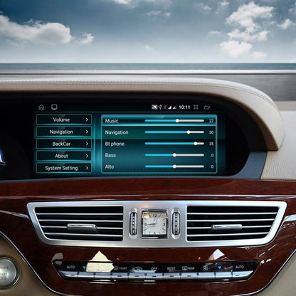 10.25 inch For Mercedes Benz S Class W221 2006-2013 NTG3.0 3.5 Infotainment Navigation System Car Multimedia Touch Screen Head Unit Android Car Radio GPS