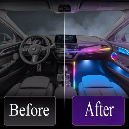 64 Colors Dynamic Ambient Lighting for BMW 1 Series 2016-2023 Interior Lighting Upgrade Accessories