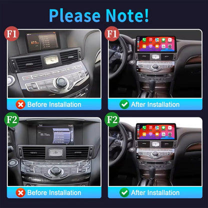 12.3 "Android 14 Infiniti Q70 M25 M35 M37 M56 Nissan Fuga Y51 2009-2019 Navigation Screen Car Radio Multimedia Player