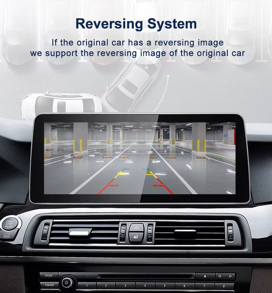 12.3 inch For BMW 5 Series F10 F11 Infotainment Navigation System Car Multimedia Touch Screen Head Unit Android Car Radio GPS