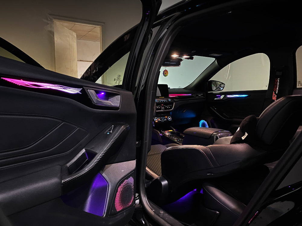 Symphony Led Car Interior Ambient Lighting for Ford Focus 2018-2025 Atmosphere Strip Accessories