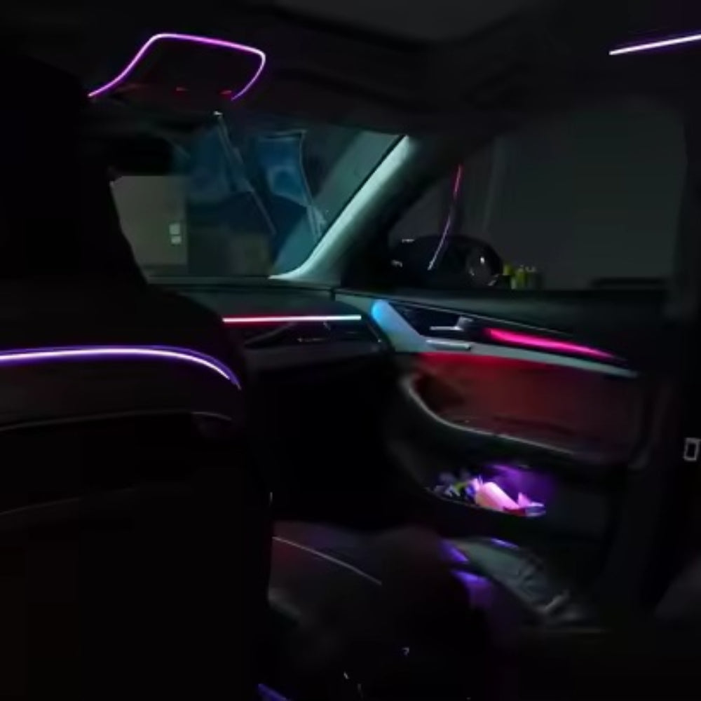 Upgrade 256 Colors Symphony Led Car Interior Ambient Light Decoration for Audi A8 D4 2010-2017 Atmosphere Strip Accessories