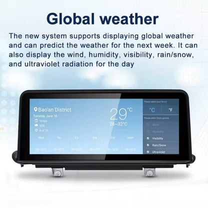 10.25 inch For BMW 1 series F20 F21 F52 Infotainment Navigation System Car Multimedia Touch Screen Head Unit Android Car Radio GPS