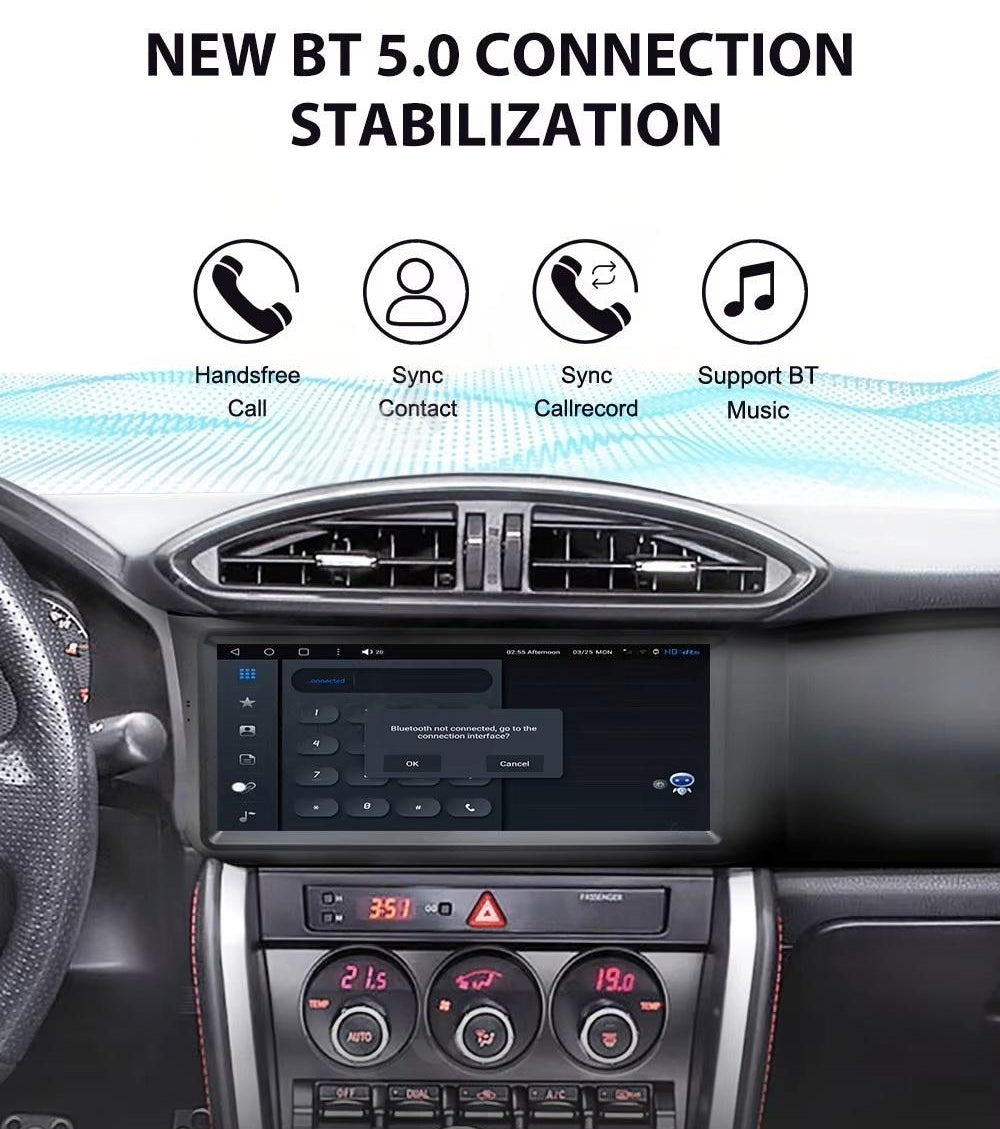 10.25'' For Subaru BRZ / Toyota GT86 2012-2019 Infotainment Navigation System Car Multimedia Touch Screen Head Unit Android Car Radio GPS