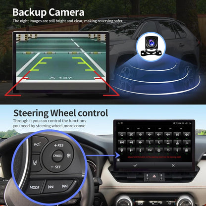 13.1 inch For Toyota RAV4 2019-2023 Infotainment Navigation System Car Multimedia Touch Screen Head Unit Android Car Radio GPS