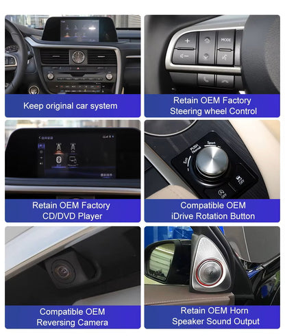 12.3 inch For Lexus RX 2020-2021 Linux Infotainment Navigation System Car Multimedia Touch Screen Head Unit Car Radio GPS