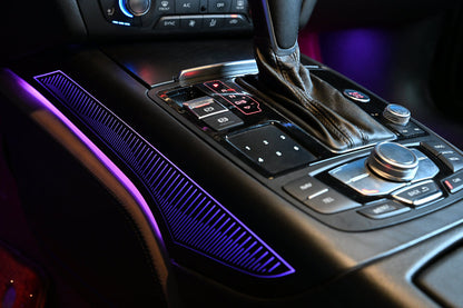 Upgrade Symphony LED Car Interior Ambient Lighting for Audi A7 C7 2011-2018 Decoration Accessories