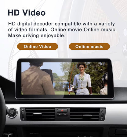 12.3 inch For BMW 3 series E90 E91 E92 E93 Infotainment Navigation System Car Multimedia Touch Screen Head Unit Android Car Radio GPS