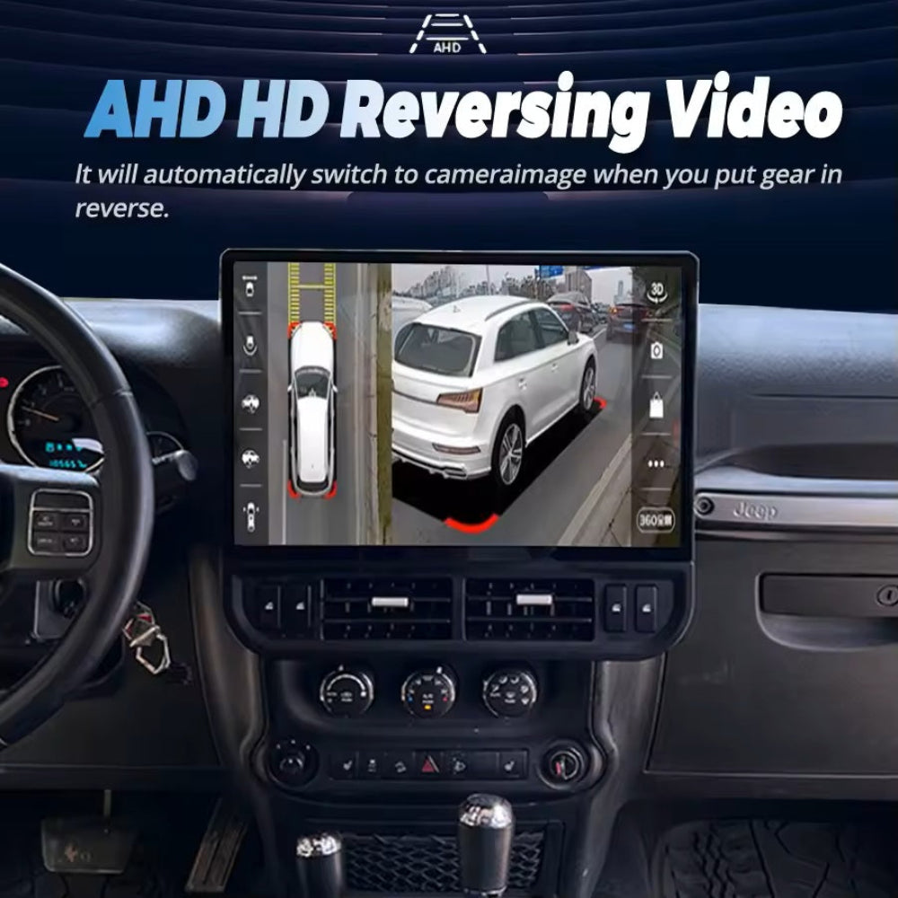 16.8'' For Jeep Wrangler 2011-2017 Infotainment Navigation System Car Multimedia Touch Screen Head Unit Android Car Radio GPS