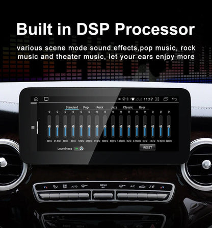 For Mercedes Benz V Class W447 V250 V260 V350 Infotainment Navigation System Car Multimedia Touchscreen Head Unit Android Car Radio GPS
