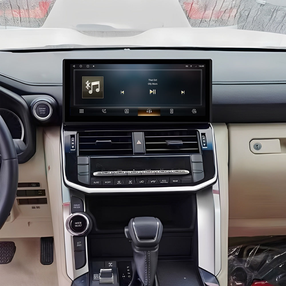 12.3'' For Toyota Land Cruiser LC300 2022 Infotainment Navigation System Car Multimedia Touch Screen Head Unit Android14 Car Radio GPS