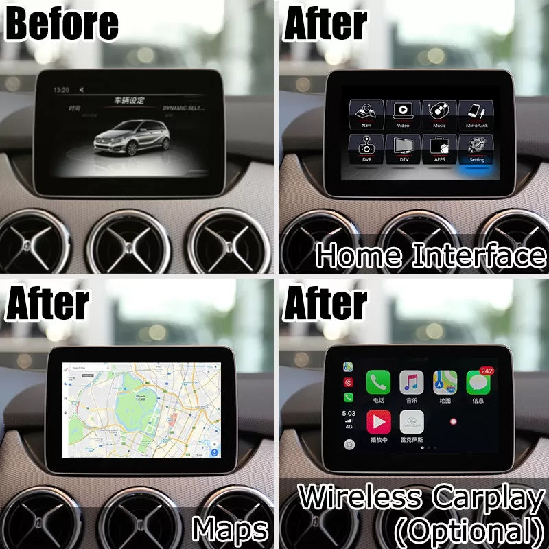 Lexus LBX 2023 to present Android13 base Navigation Video Interface box Apple CarPlay & Android Auto Upgrade Module