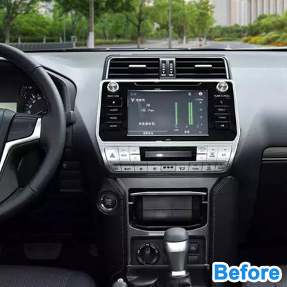 16" For Toyota Prado 2018 2019 Car Radio Headunit Stereo Carplay Upgrade Tesla Style Screen Android Auto GPS Navigation Multimedia Player