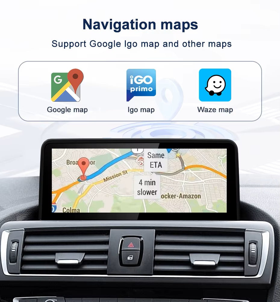 10.25 inch For BMW 5 Series F10 F11 Infotainment Navigation System Car Multimedia Touch Screen Head Unit Android Car Radio GPS