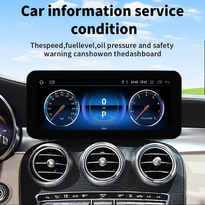 12.3 inch For Mercedes Benz GLC X253 Infotainment Navigation System Car Multimedia Touch Screen Head Unit Android Car Radio GPS