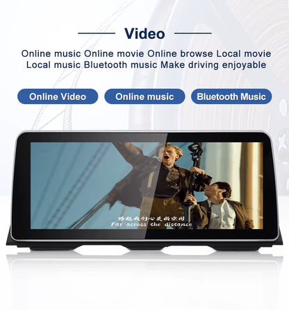 12.3 inch For BMW 5 Series F10 F11 Infotainment Navigation System Car Multimedia Touch Screen Head Unit Android Car Radio GPS