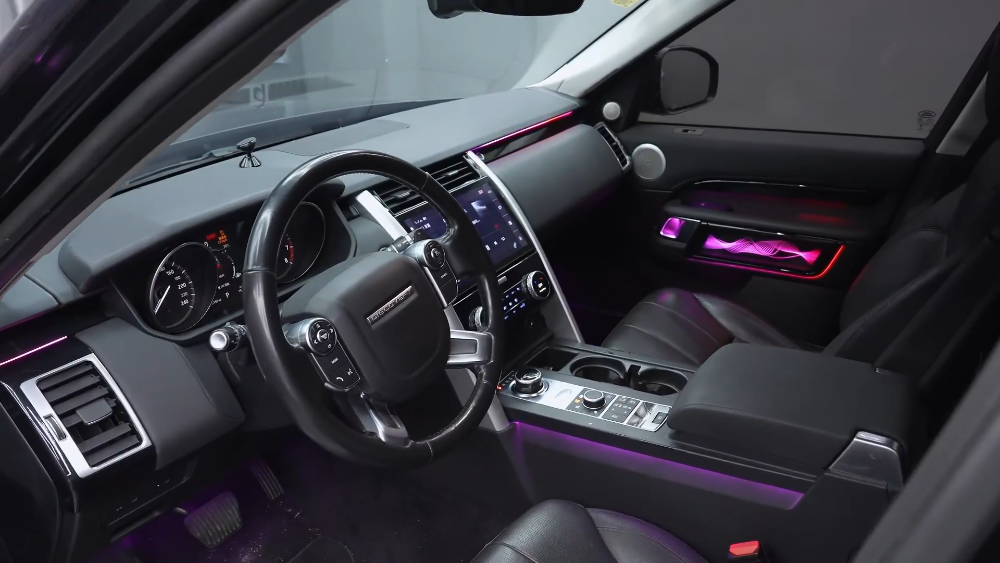 Upgrade Symphony LED Car Interior Ambient Lighting for Land Rover Discovery 5 2017-2025 Decoration Accessories