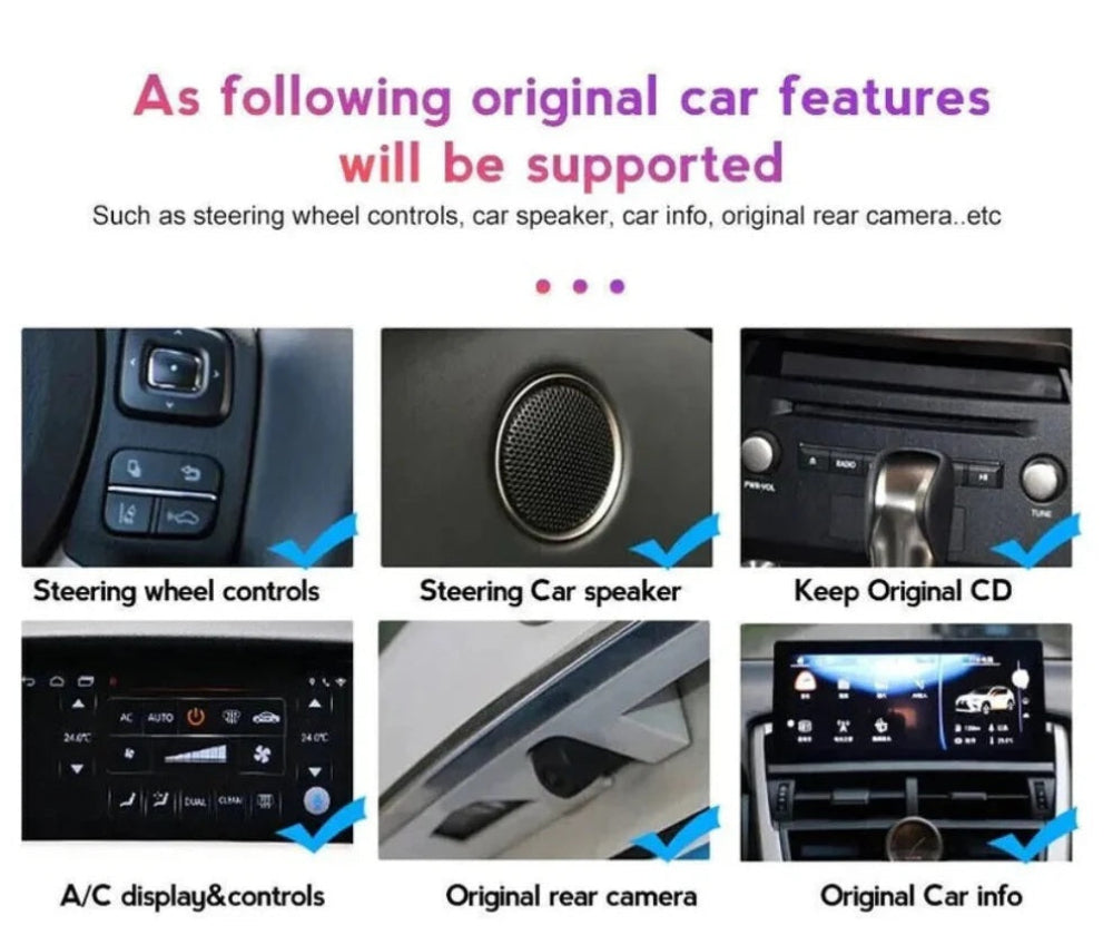 10.25 inch For Lexus CT200 2011-2019 Linux Infotainment Navigation System Car Multimedia Touch Screen Head Unit Car Radio GPS
