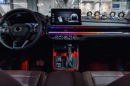64 Colors Dynamic Ambient Lighting for Honda CR-V 6th Gen 2023-2025 Interior Lighting Upgrade Accessories