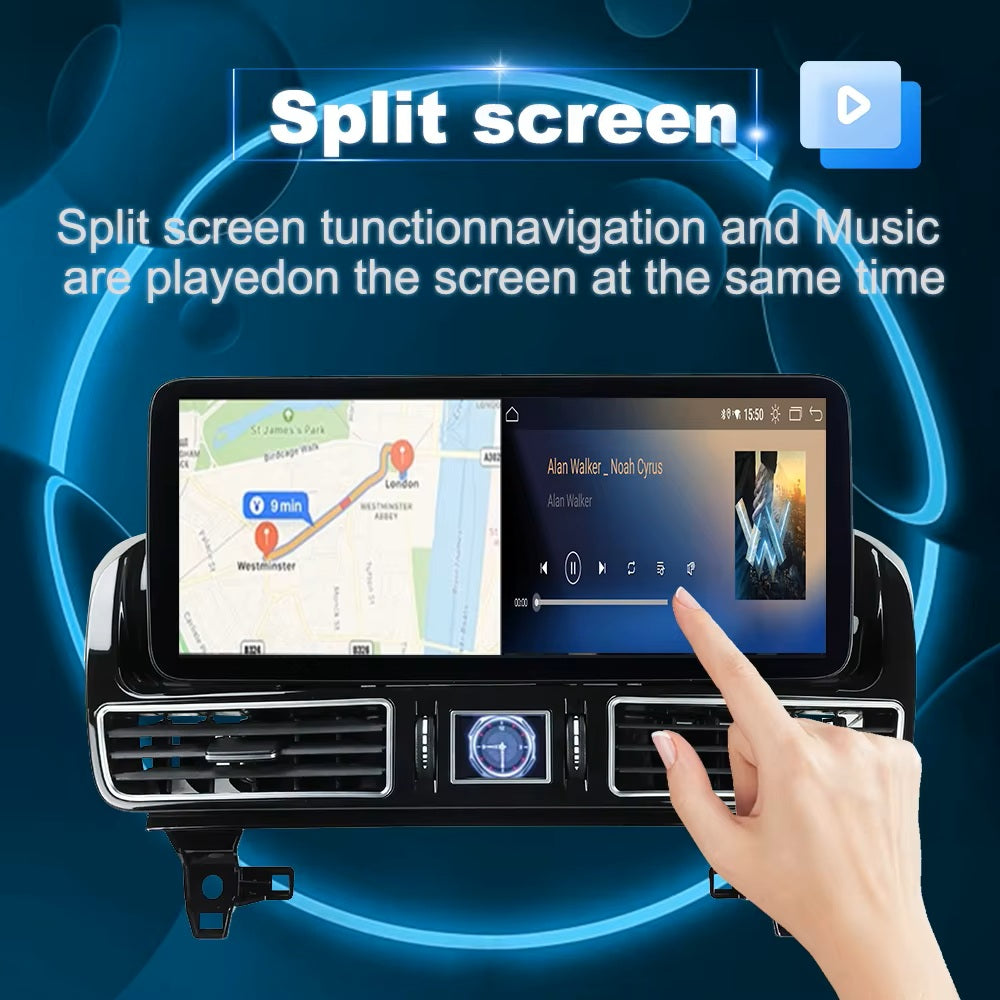 12.3 inch For Mercedes Benz GLE GLS Class 5.0 2015-2019 Infotainment Navigation System Car Multimedia Touch Screen Head Unit Android Car Radio GPS