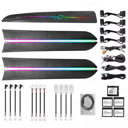 Upgrade 256 Colors Symphony Led Car Interior Ambient Lighting Decoration for Audi Q5 2010-2017 Atmosphere Strip Accessories