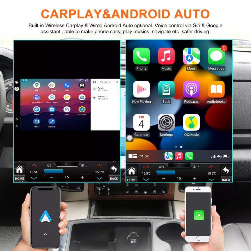 10.4" For Renault Koleos 2016-2020 Car Radio Headunit Stereo Carplay Upgrade Tesla Style Screen Android Auto GPS Navigation Multimedia Player