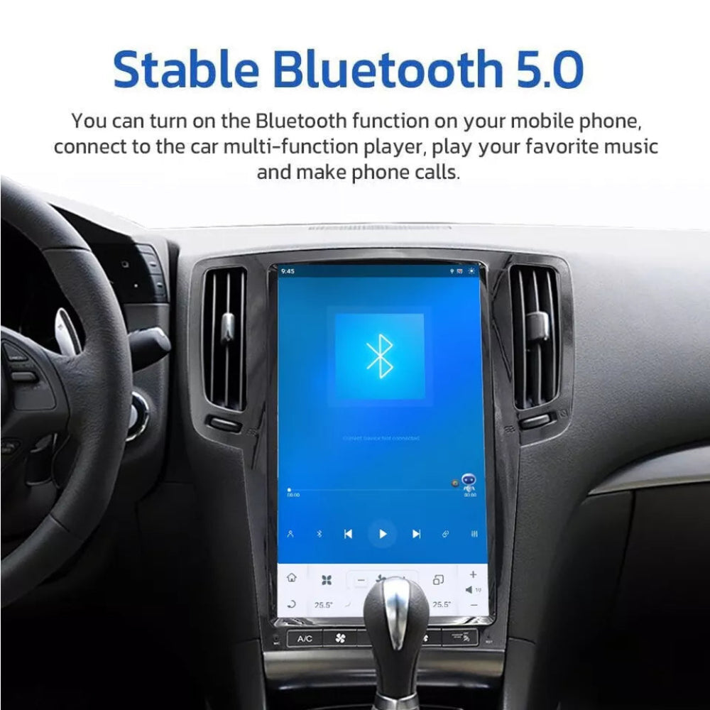 13.6" Qualcomm For Infiniti Q40 Q60 2007-2015 Car Radio Stereo Carplay Upgrade Tesla Style Screen Android Auto GPS Navigation Multimedia Player
