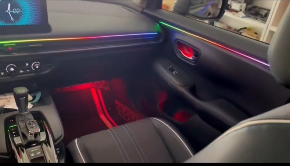 Upgrade Symphony Led Car Interior Ambient Lighting for Honda HR-V 2021-2025 Decoration Strip Accessories