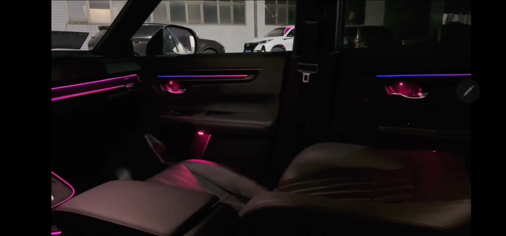 64 Colors Dynamic Ambient Lighting for Honda CR-V 6th Gen 2023-2025 Interior Lighting Upgrade Accessories