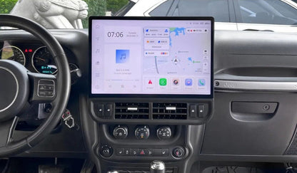 16.8'' For Jeep Wrangler 2011-2017 Infotainment Navigation System Car Multimedia Touch Screen Head Unit Android Car Radio GPS