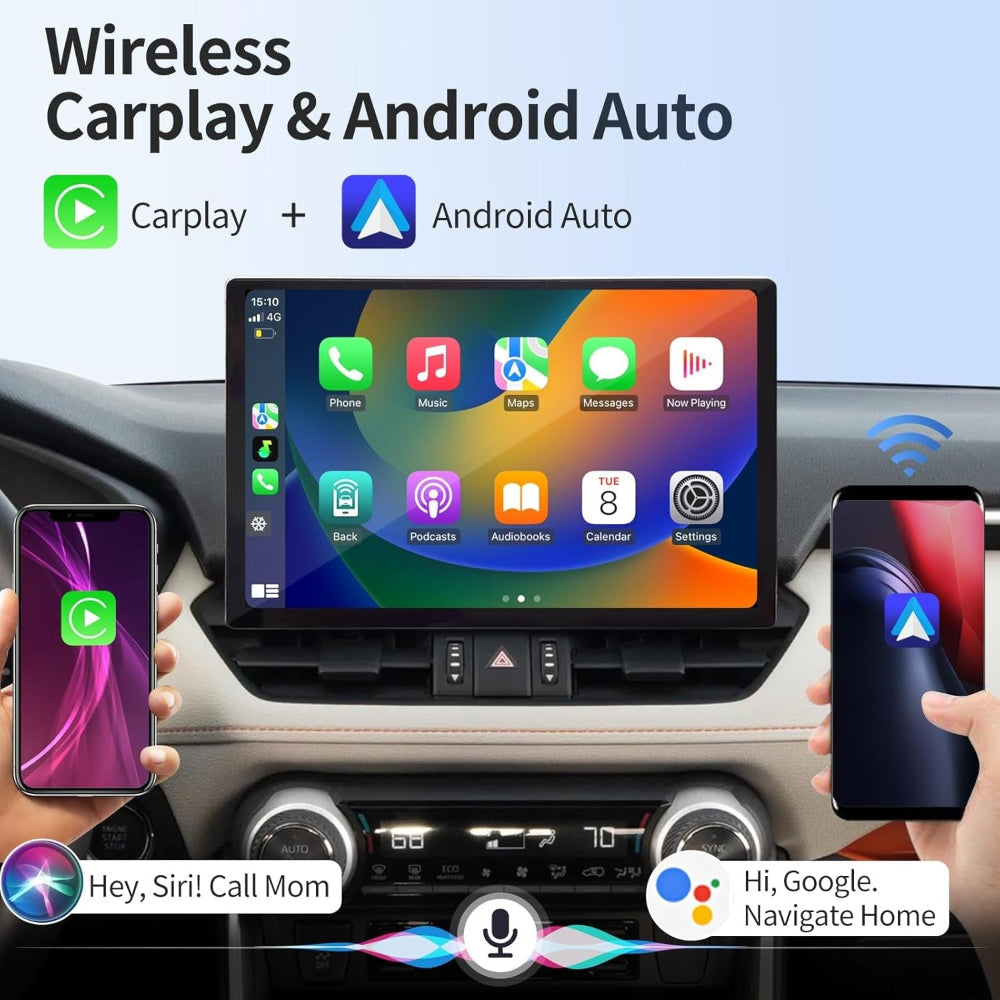 13.1 inch For Toyota RAV4 2019-2023 Infotainment Navigation System Car Multimedia Touch Screen Head Unit Android Car Radio GPS